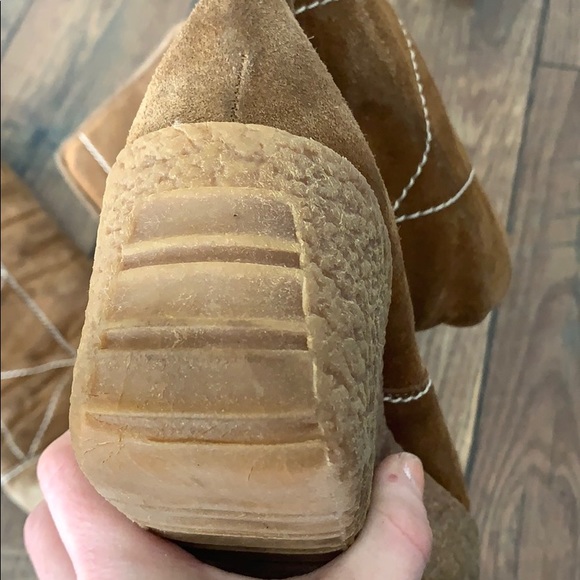 Suede Shearling boots size 8 - Picture 4 of 8